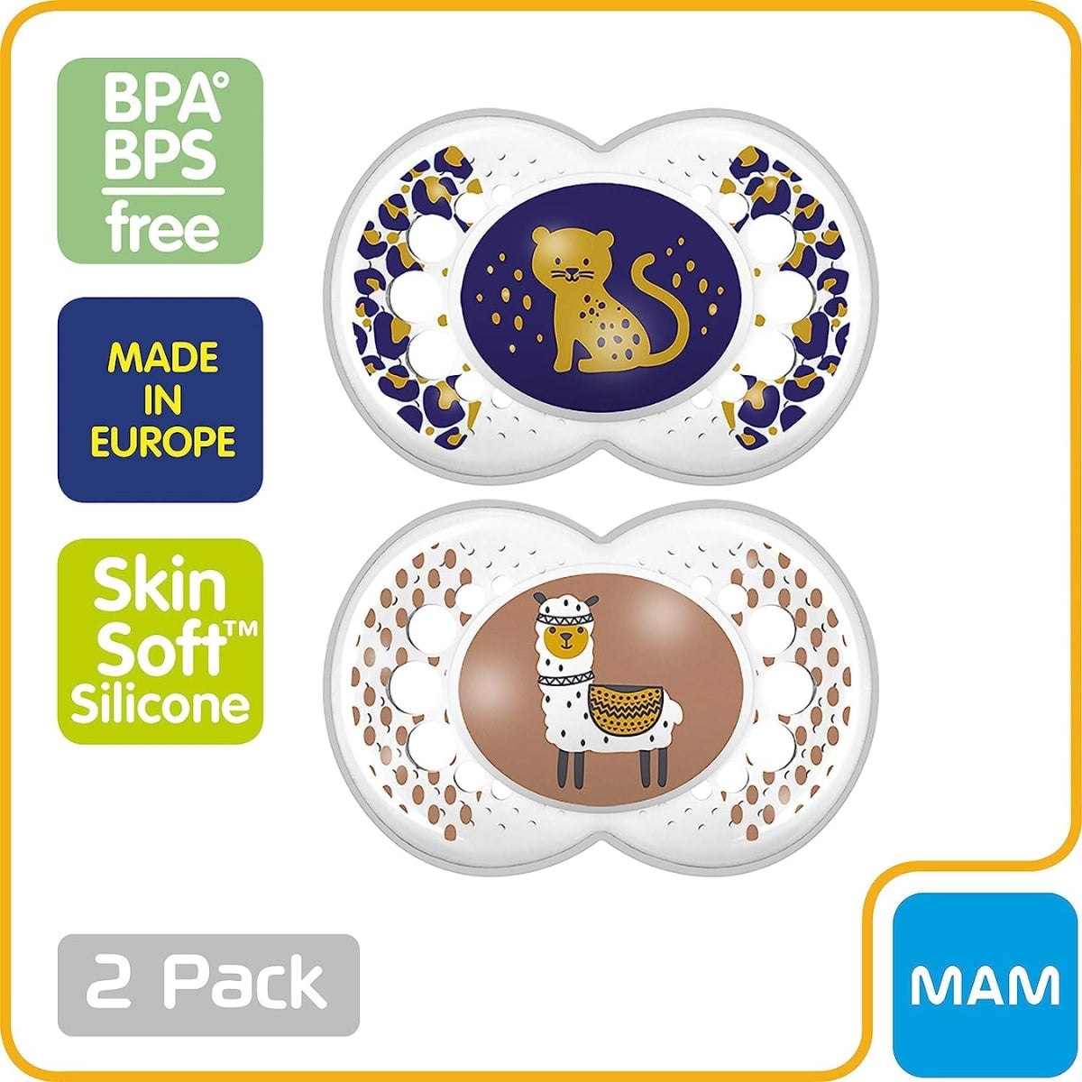 Orthodontic support with natural feel